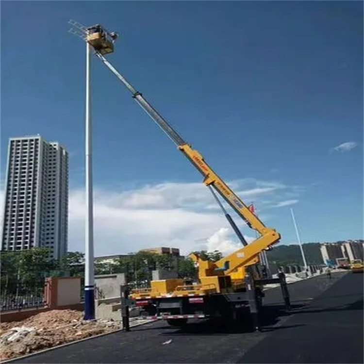 封开维修路灯的曲臂升降车出租