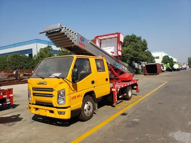 封开附近云梯车出租 砂石搬运